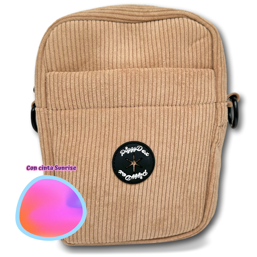 Bolso de paseo pana BEIS (con cinta)