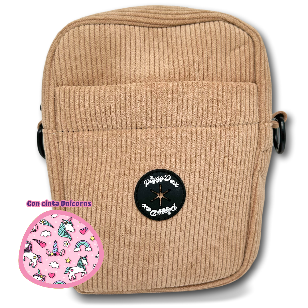 Bolso de paseo pana BEIS (con cinta)