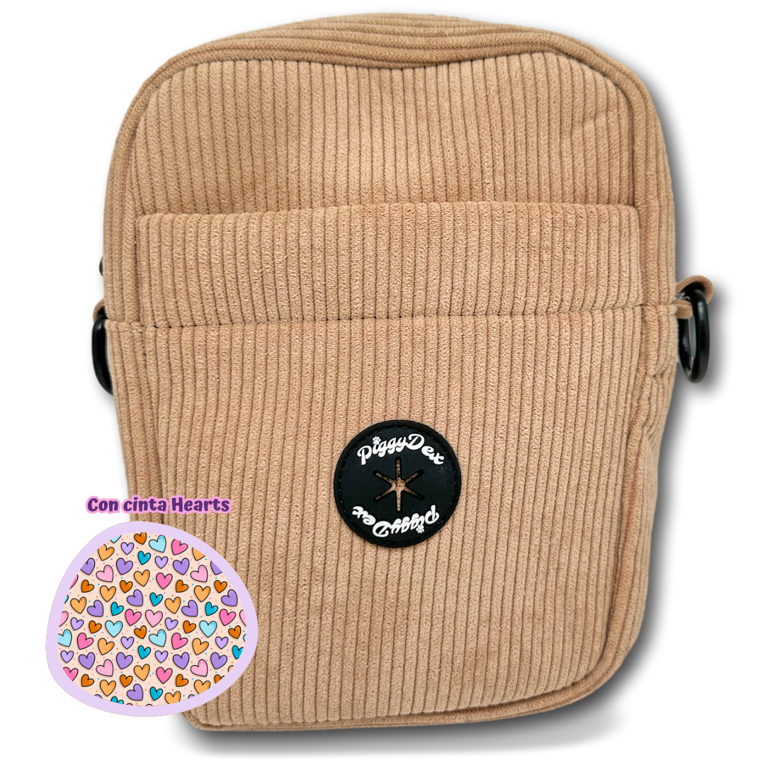 Bolso de paseo pana BEIS (con cinta)