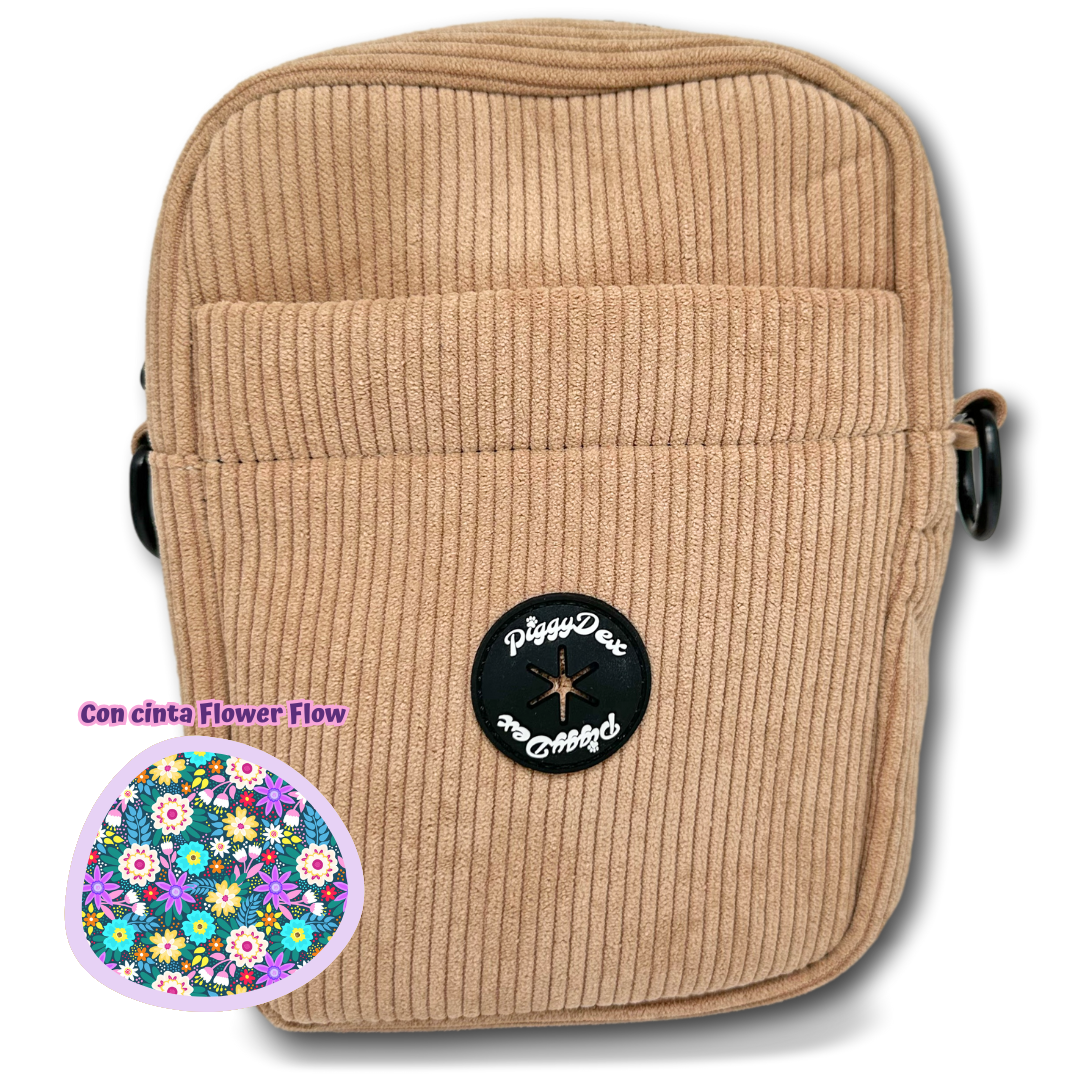 Bolso de paseo pana BEIS (con cinta)