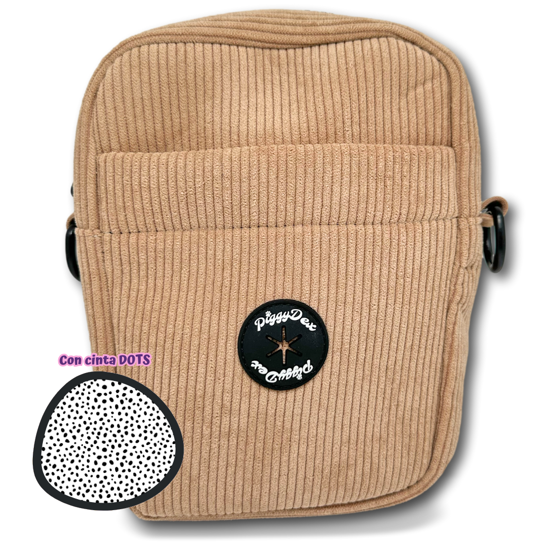 Bolso de paseo pana BEIS (con cinta)