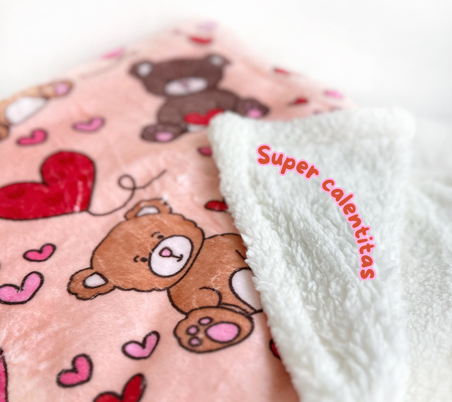 Manta TEDDY LOVE