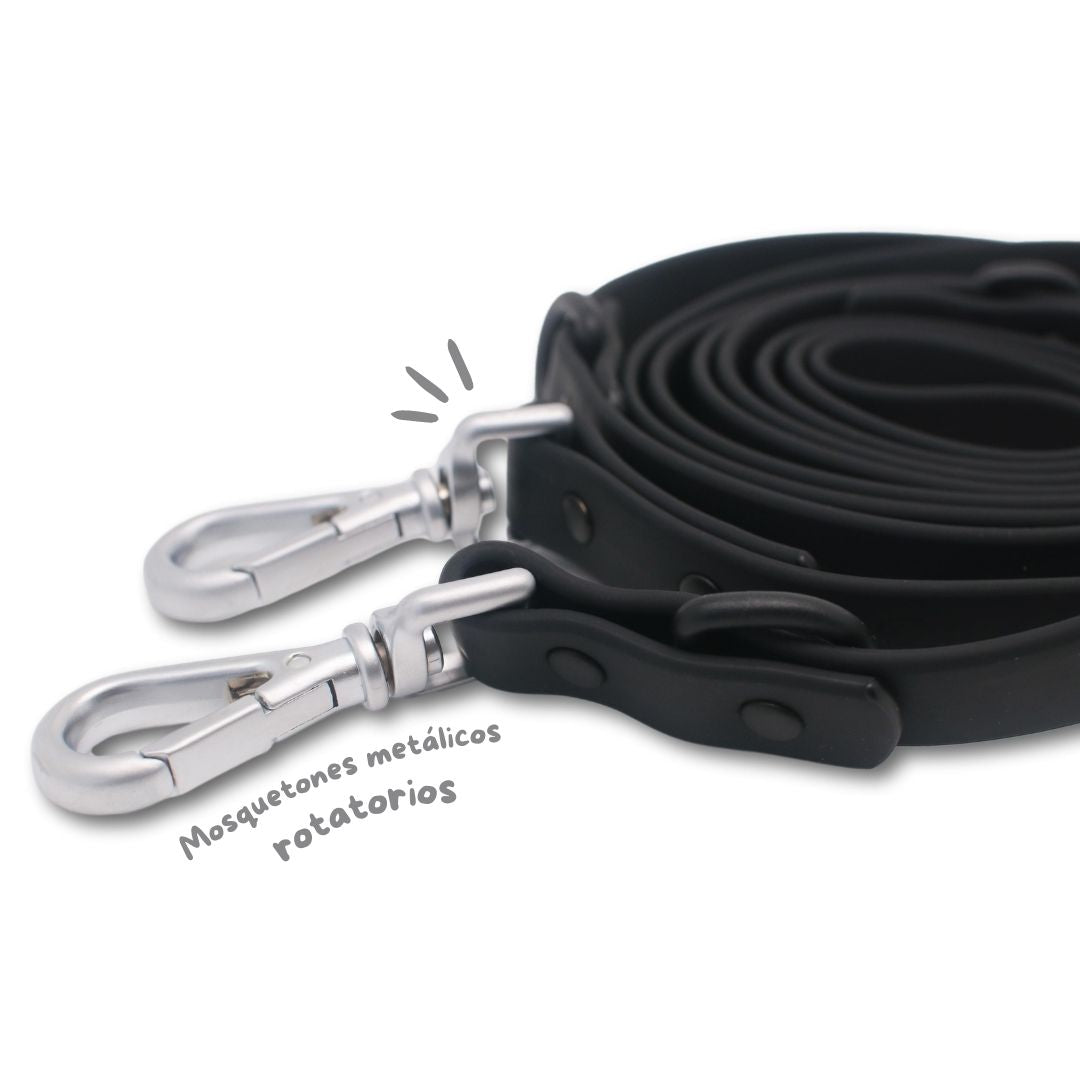 BLACK Waterproof Multiposition Leash