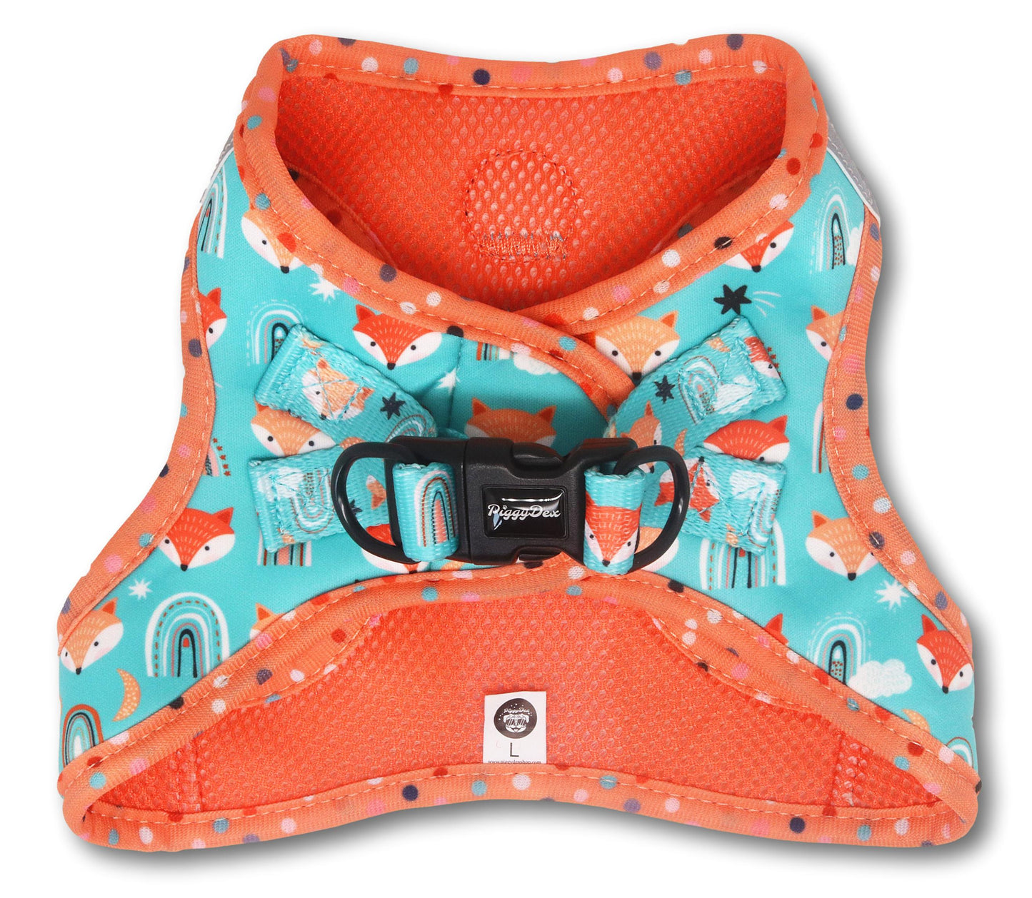 Pack arnés body + correa + portabolsas FOX & RAINBOWS