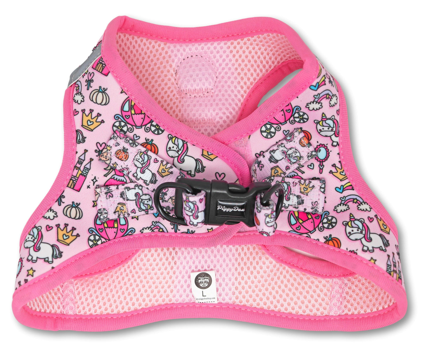Pack arnés body + correa + portabolsas PRINCESS