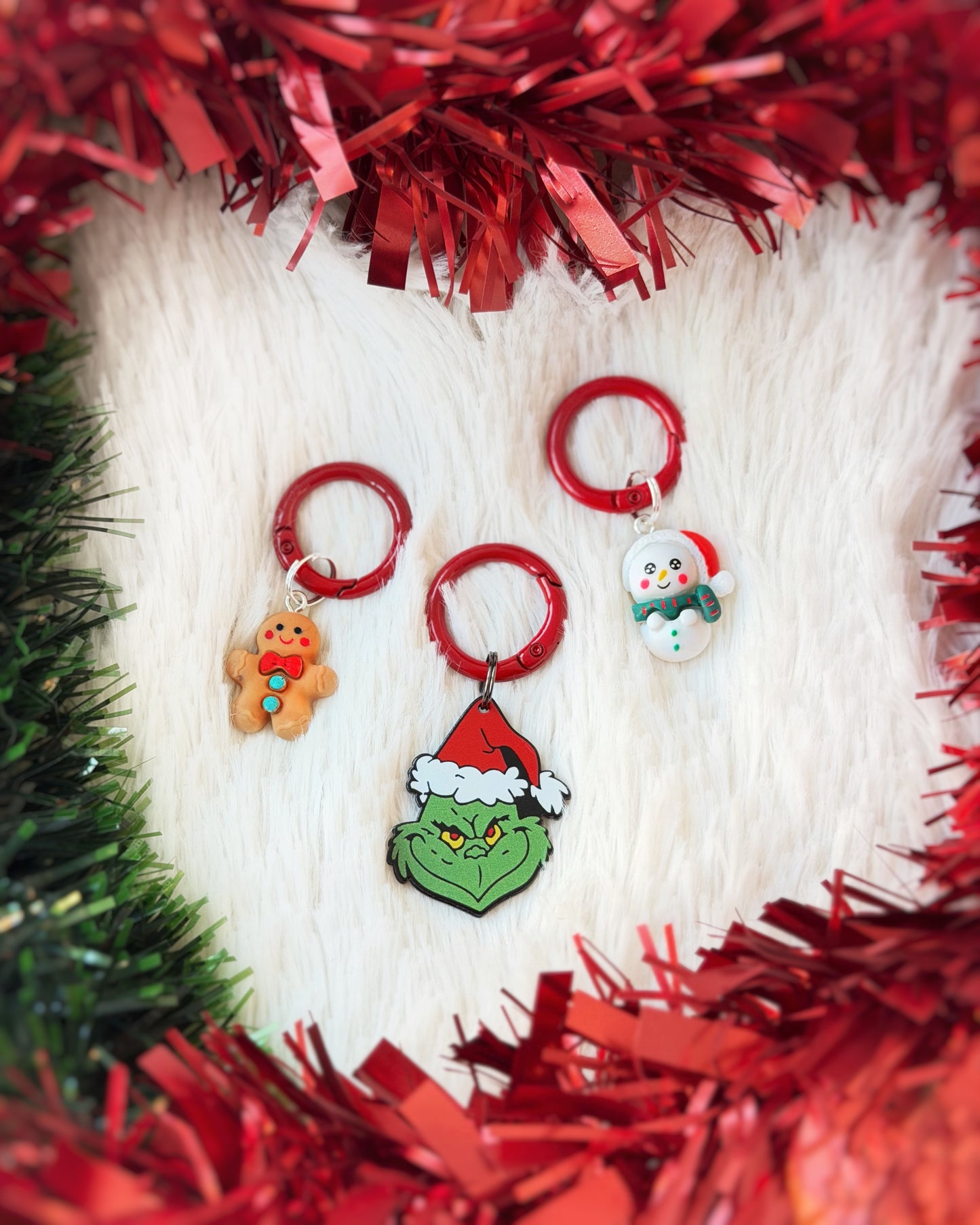 Charms de Navidad (argolla incluida)