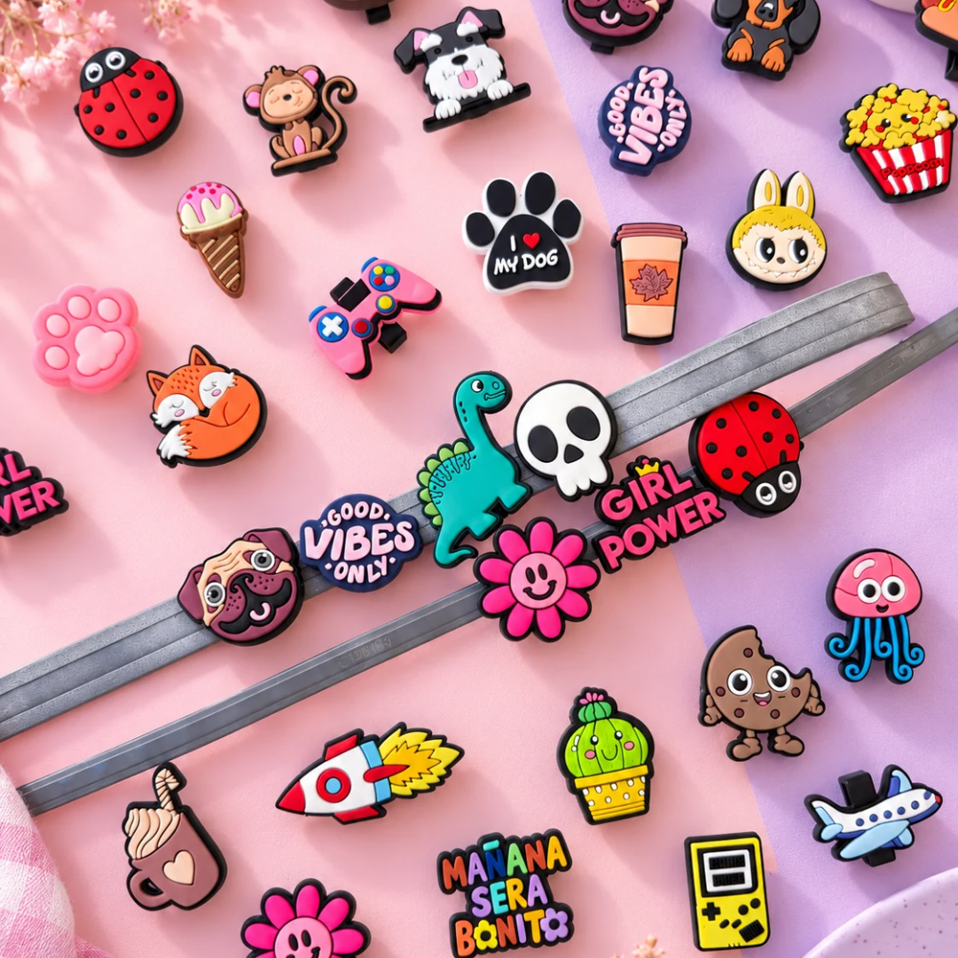Decorative charms for Seresto collars - 28 designs
