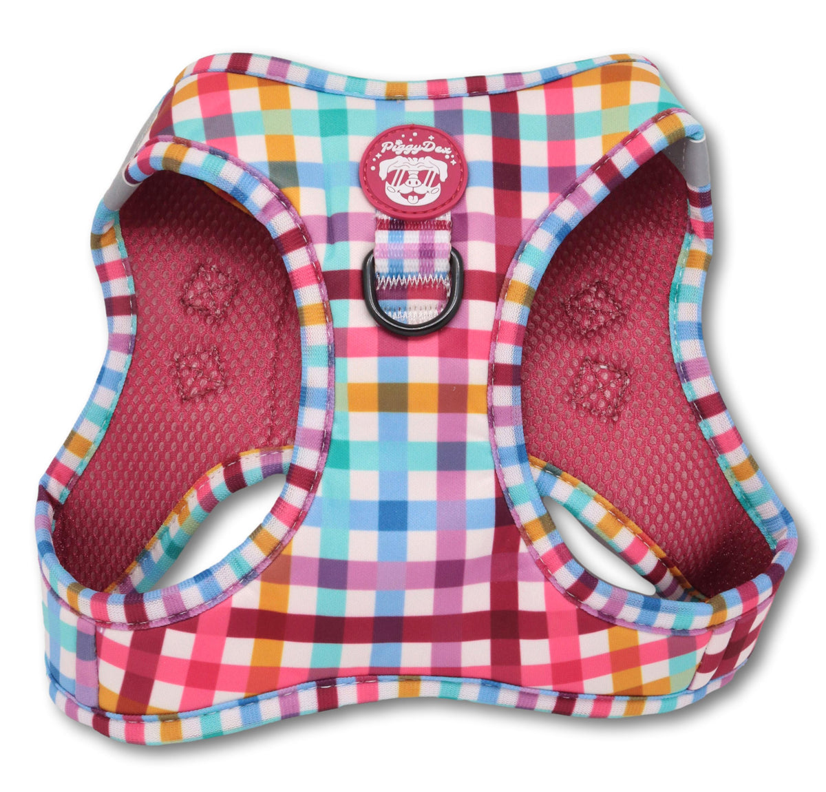 Step-in harness VICHY CONFETTI