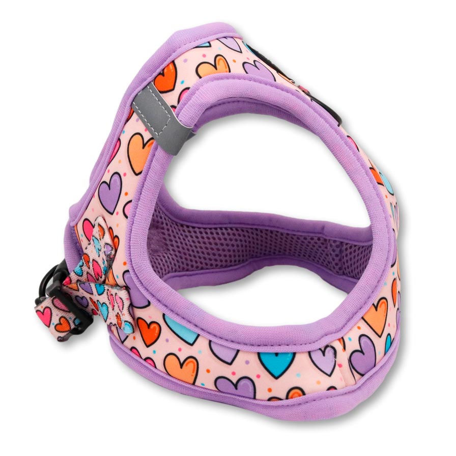 Step-in harness HEARTS