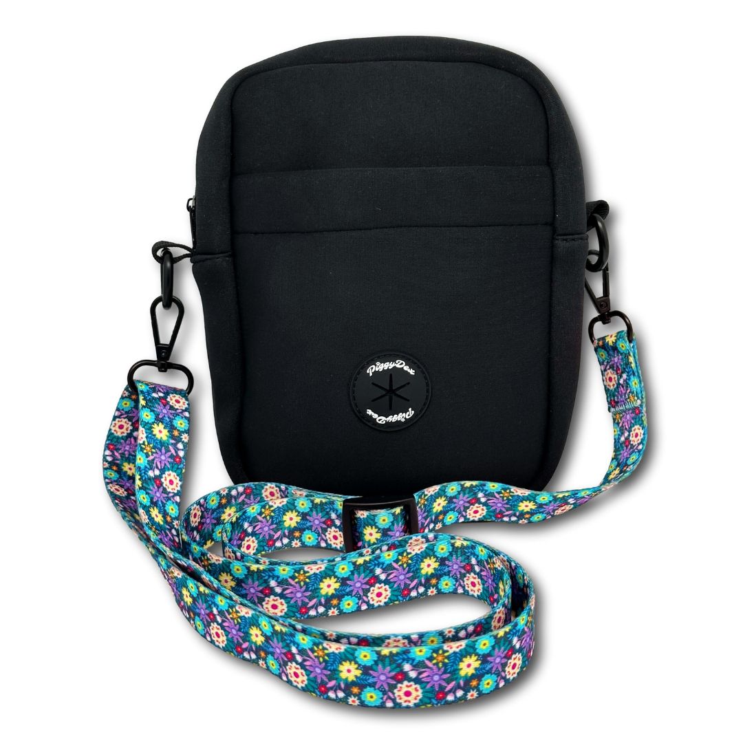 Bolso de paseo negro (con cinta)