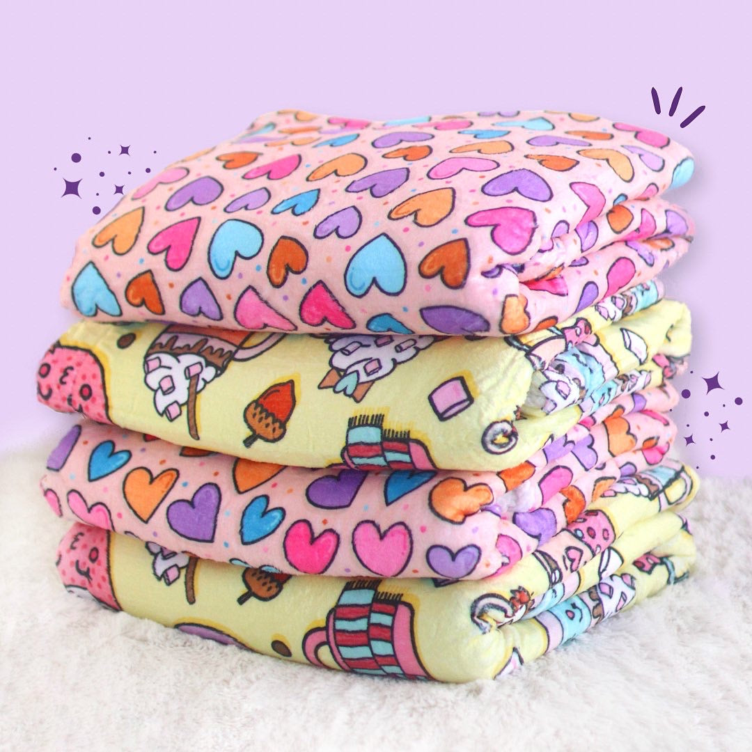Blanket HEARTS