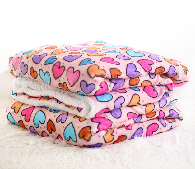 Blanket HEARTS