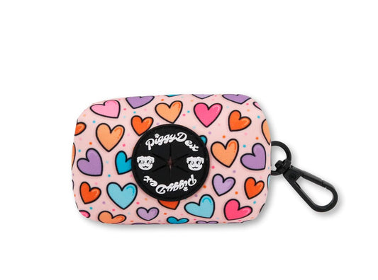 Poopbag holder HEARTS