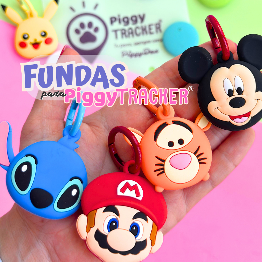 Fundas temáticas para PiggyTracker