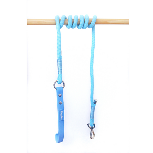 Cord leash BLUE