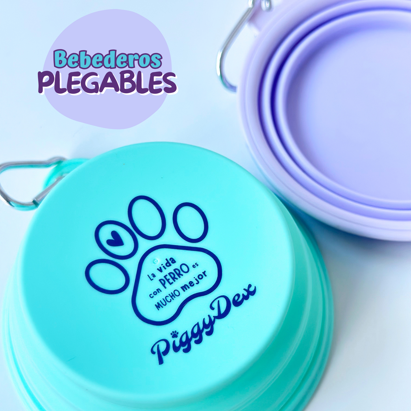 Bebedero portátil plegable (2 colores)