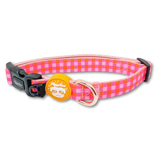 Collar VICHY PEACH